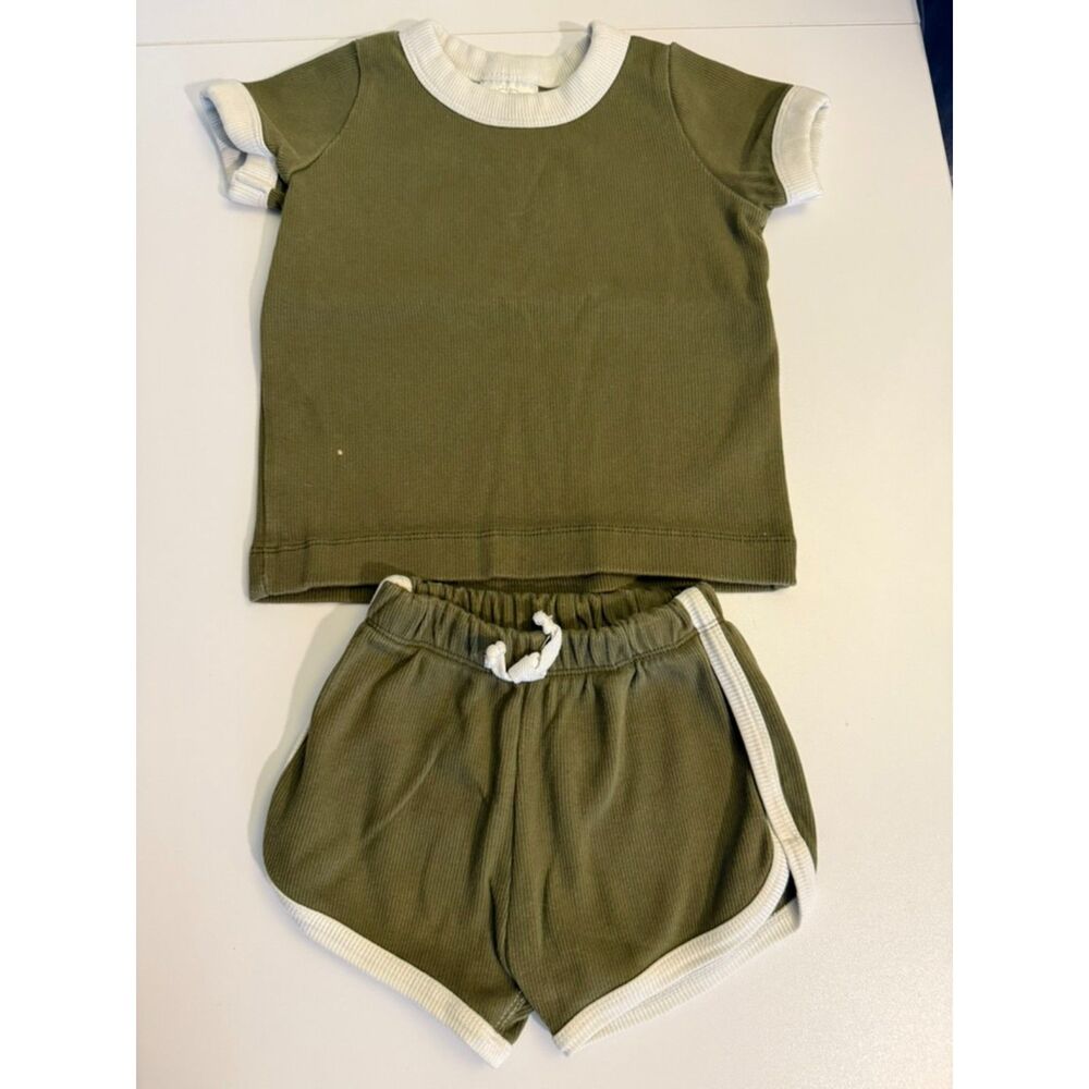 Rugged Rugrat Two-Piece Shorts Set - 9-12mo